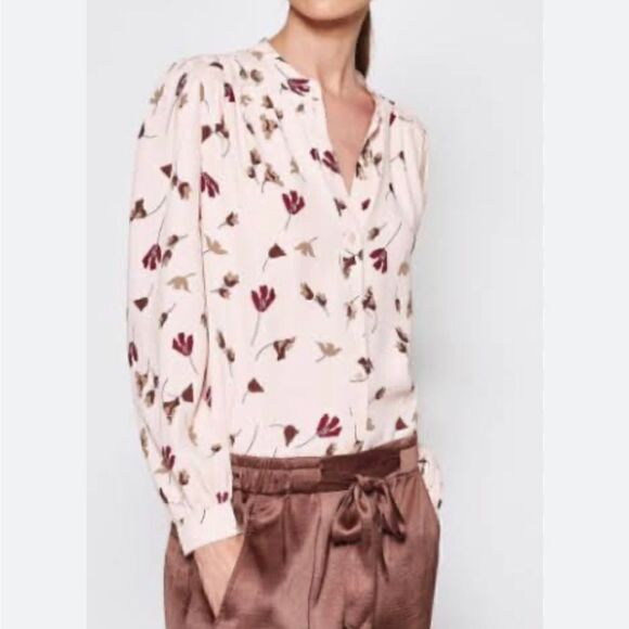 Joie Pink Blouse Size Small - Picture 1 of 9